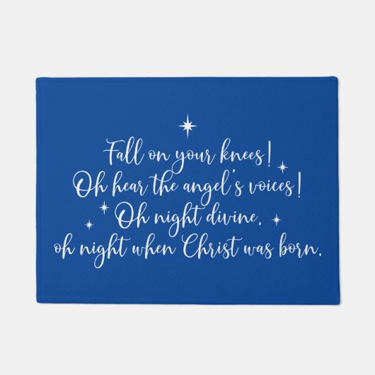 WeihnachtsTexte  Fußmatte (Vorderseite)