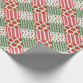 Weihnachtstexturen Geschenkpapier (Ecke)