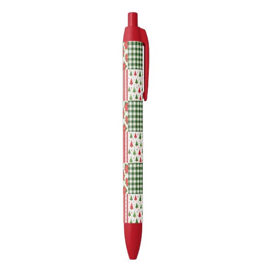 Weihnachtstexturen Kugelschreiber (Unterseite (Vertikal))