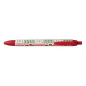 Weihnachtstexturen Kugelschreiber (Rückseite)