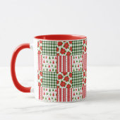 Weihnachtstexturen Tasse (Links)