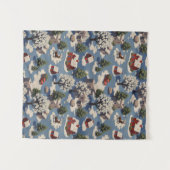 Weihnachtstheftree Wandteppich (Vorderseite (Horizontal))