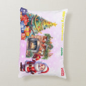 Weihnachtsthema Dekokissen (Rückseite(Vertikal))