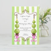 Weihnachtsthema Einladung/Fotokarte Einladung (Stehend Vorderseite)