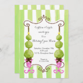 Weihnachtsthema Einladung/Fotokarte Einladung (Vorne/Hinten)