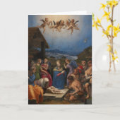 Weihnachtsthema Geburt Karte (Gelbe Blume)