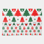 Weihnachtsthema Geschirrtuch (Horizontal)