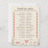 Weihnachtsthema herunterladbar würde sie eher Kart Einladung (Vorderseite)