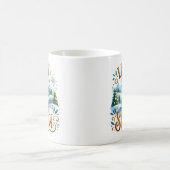 Weihnachtsthema lassen es Schnee Niedlichen Schnee Kaffeetasse (Mittel)