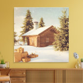 Weihnachtsthema Leinwanddruck (Insitu (Wohnzimmer))