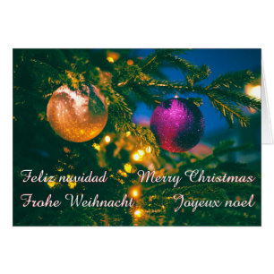 Weihnachtsthema mit 2 Weihnachtsballen...