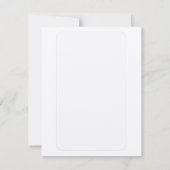 Weihnachtsthema mit 2 Weihnachtsballen... Einladung (Rückseite)