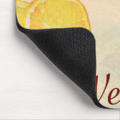 Weihnachtsthema mit Früchten... Mousepad (Ecke)