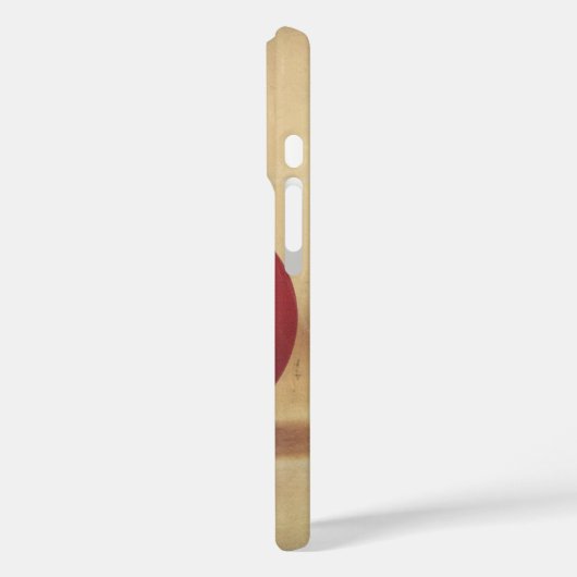 Weihnachtsthema mit Weihnachtsball Case-Mate iPhone Hülle (Rückseite / Links)