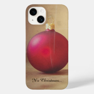 Weihnachtsthema mit Weihnachtsball Case-Mate iPhone 14 Hülle