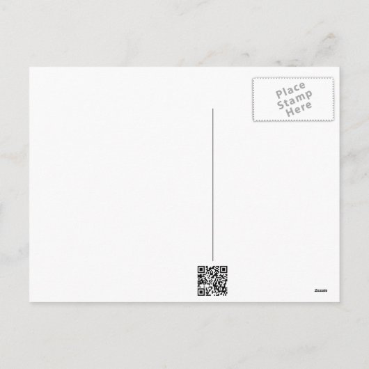 Weihnachtsthema mit Weihnachtsball Feiertagspostkarte (Rückseite)