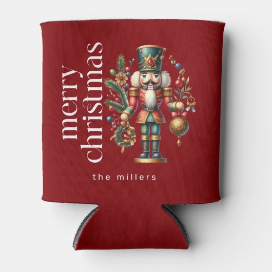 Weihnachtsthema Nutcracker Dosenkühler (Vorderseite)