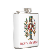 Weihnachtsthema Nutcracker Flachmann (Rechts)