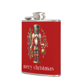 Weihnachtsthema Nutcracker Flachmann (Links)