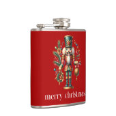 Weihnachtsthema Nutcracker Flachmann (Rechts)