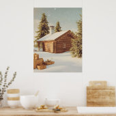 Weihnachtsthema Poster (Küche)