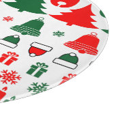 Weihnachtsthema Schneidebrett (Ecke)