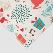 Weihnachtsthema Seidenpapier (Detail)