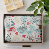 Weihnachtsthema Seidenpapier (Geschenk)