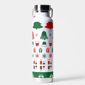 Weihnachtsthema Trinkflasche (Vorne)