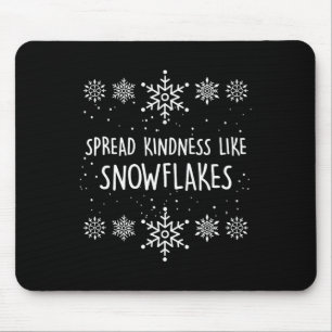 Weihnachtsthema Verbreite Freundlichkeit wie Schne Mousepad
