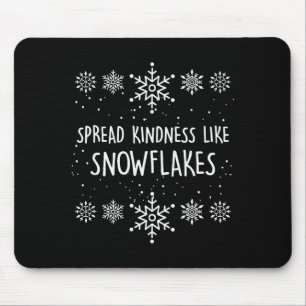 Weihnachtsthema Verbreiten Sie Freundlichkeit wie  Mousepad