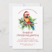 Weihnachtsthema Weihnachtscocktail Party Danke (Vorderseite)