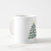 Weihnachtsthemed Tasse (Vorderseite Links)