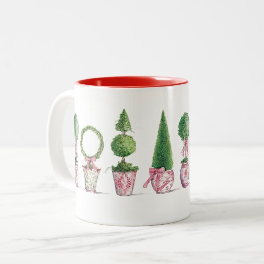 Weihnachtsthemen Kaffeepause Tasse (Vorderseite Links)