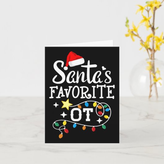 Weihnachtstherapeutin F Karte (Gelbe Blume)