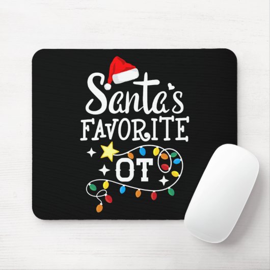 Weihnachtstherapeutin F Mousepad (Mit Mouse)