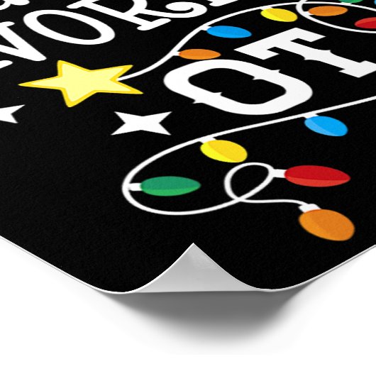 Weihnachtstherapeutin F Poster (Ecke)