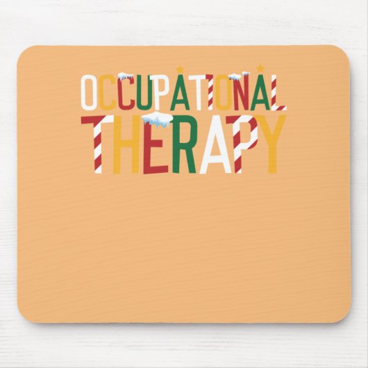 Weihnachtstherapie Mousepad (Vorne)