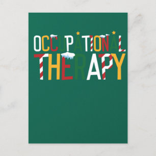 Weihnachtstherapie Postkarte