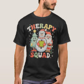 Weihnachtstherapie Squad SLP OT PT Crew Weihnachte T-Shirt (Vorderseite)