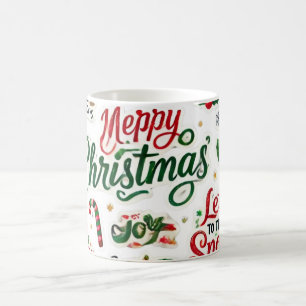 Weihnachtsticker Collection - Whimsical H Kaffeetasse