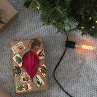 Weihnachtsticker Scrapbooking Journal Planner Aufkleber