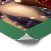 Weihnachtstiere 8 poster (Ecke)