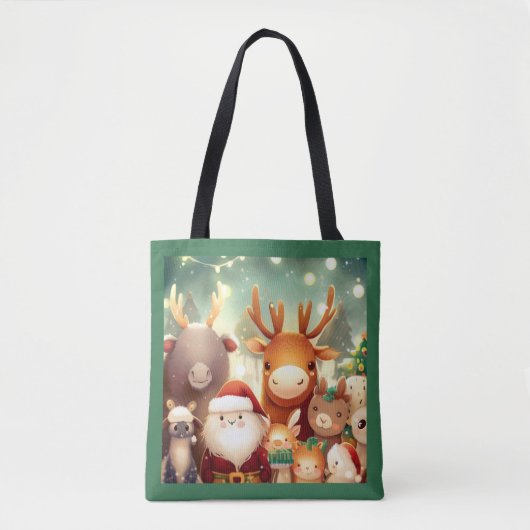 Weihnachtstiere 8 tasche (Vorderseite)