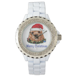 Weihnachtstiere Armbanduhr