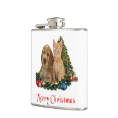 Weihnachtstiere Flachmann (Links)