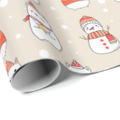 Weihnachtstiere Geschenkpapier (Rolleneckpunkt)