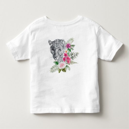 Weihnachtstiere in festlichen Outfits Kleinkind T-shirt (Rückseite)