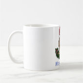 Weihnachtstiere Kaffeetasse (Links)