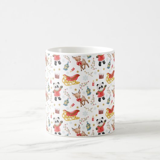 Weihnachtstiere Kaffeetasse (Mittel)